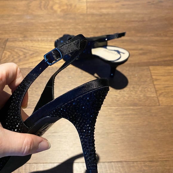 NEW Sparkly Slingback Heels - size 9 - Picture 7 of 11